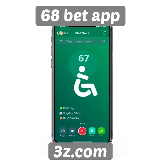 Acessibilidade e interface do 68 bet app