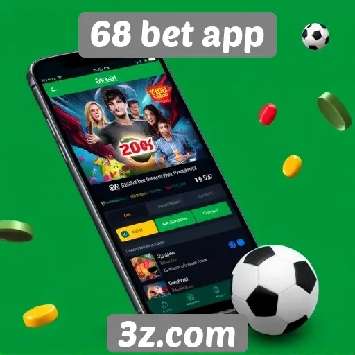 Jogos populares disponíveis no 68 bet app