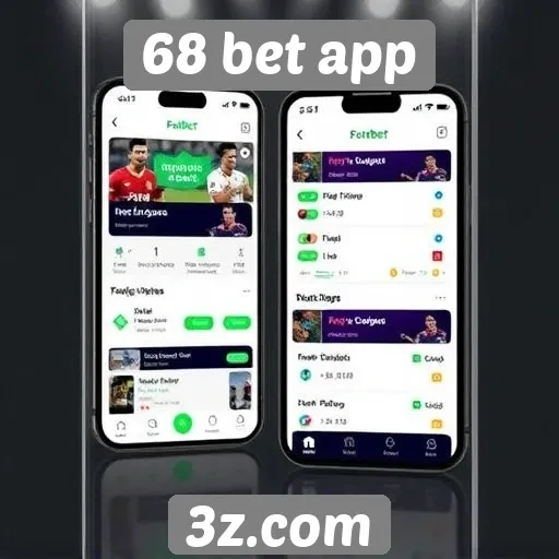 Análise da interface do usuário do 68 bet app